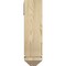 Ekena Millwork Legacy Arts and Crafts Rough Sawn Bracket w/ Offset Brace, Douglas Fir, 6"W x 22"D x 22"H BKT0604X22X22LEC03RDF - alternate 4